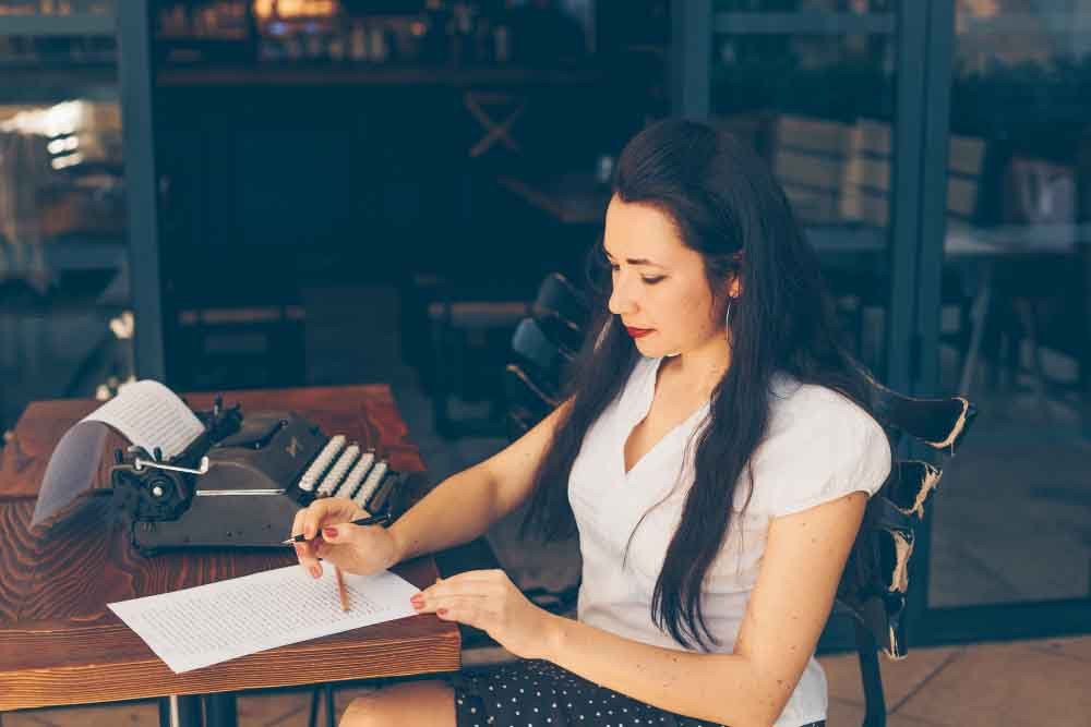 The Art of Writing: How a Person Writing Captures Passion