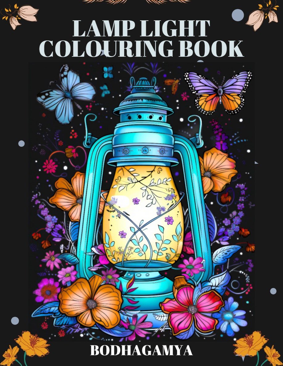 Lamp Light Colouring Book