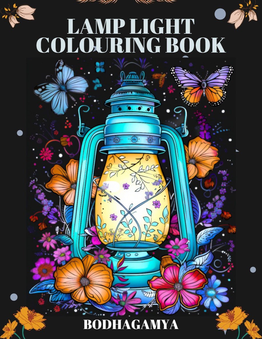 Lamp Light Colouring Book