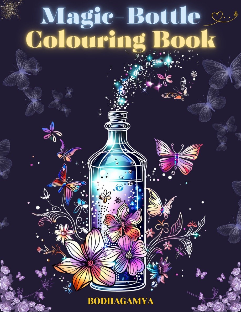 Magic-Bottle Colouring Book